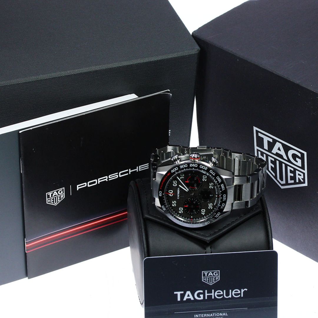 タグホイヤー TAG HEUER CBN2A1F/BA0643 カレラ キャリバー ホイヤー02 ポルシェエディション 自動巻き メンズ 美品 箱・保証書付_745717