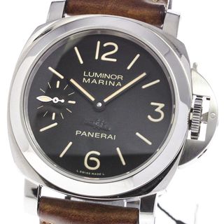 パネライ(PANERAI)のパネライ PANERAI PAM00466 ルミノール マリーナ 手巻き メンズ _744842(腕時計(アナログ))