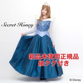 黒 桜古典 オーロラ姫 眠れぬ森の美女 ディズニー 衣装 仮装 ドレス D