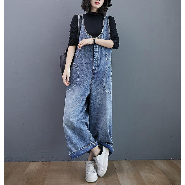 23SS 完売 ARGUE OVERSIZED OVERALL DENIM 黒 オンラインストア卸値