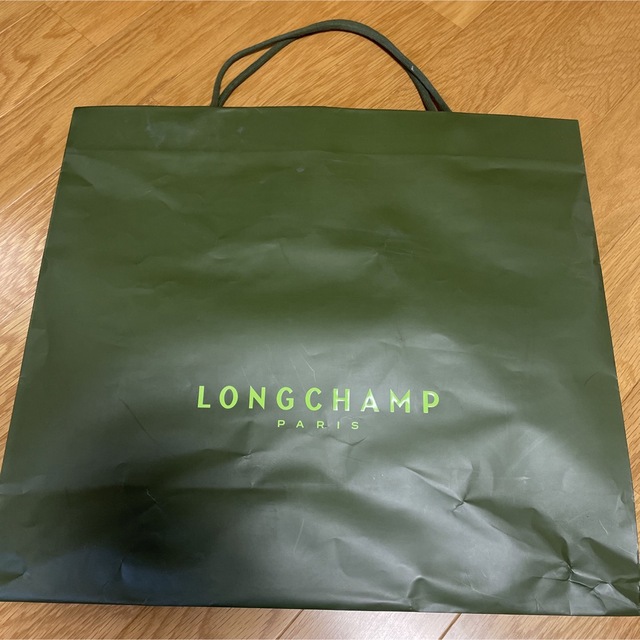 ロンシャン　longchamp  トートバッグ　大　エナメル