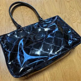 ロンシャン(LONGCHAMP)のロンシャン　限定デザイン　エナメルトートバッグ(トートバッグ)