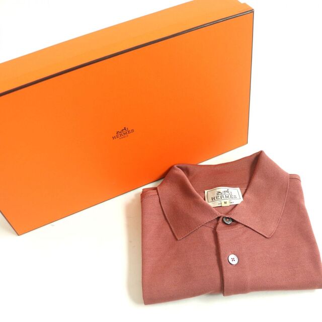 Hermes - 未使用品□HERMES/エルメス シェルボタン Hロゴ刺繍入り 胸