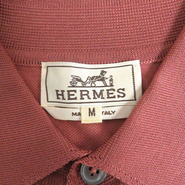 Hermes - 未使用品□HERMES/エルメス シェルボタン Hロゴ刺繍入り 胸 ...