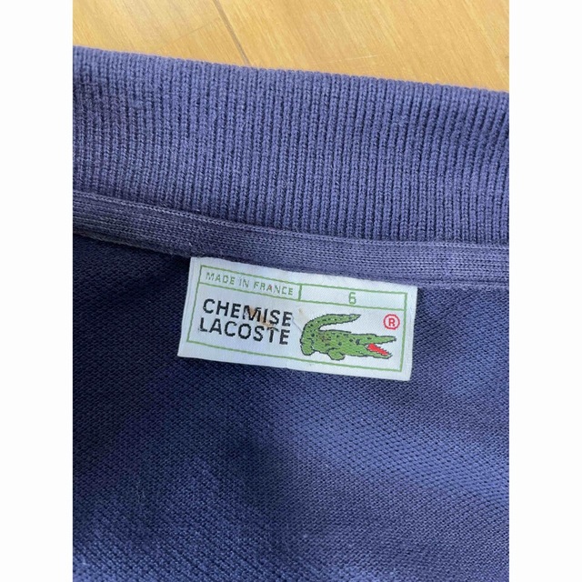 LACOSTE(ラコステ)のラコステ ポロシャツ古着（Made in France） メンズのトップス(ポロシャツ)の商品写真