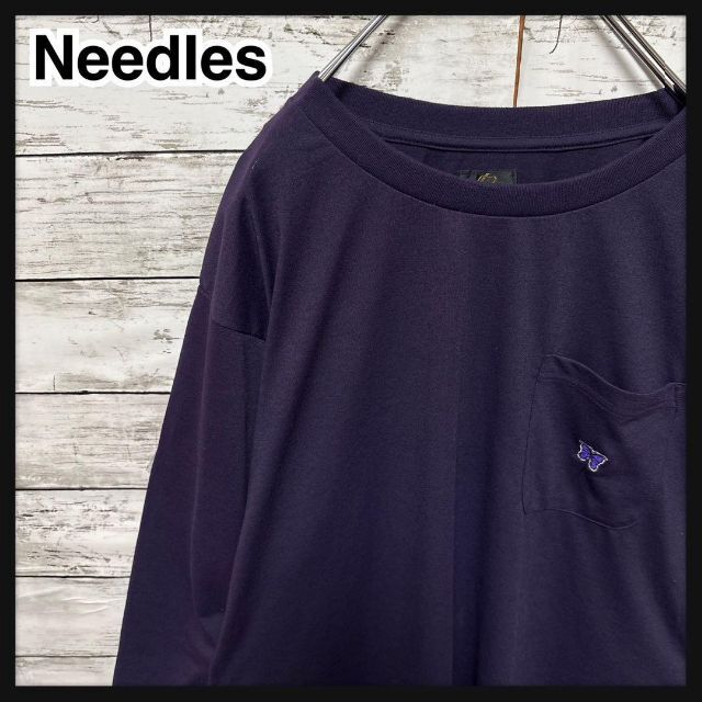 Needles   即完売モデルニードルスパピヨン刺繍ロゴ 最高