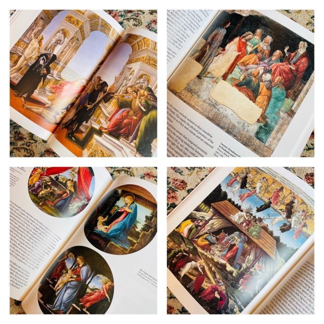 新品洋書　画集　ボッティチェッリ　Botticelli　作品　複製画　インテリア エンタメ/ホビーの本(洋書)の商品写真