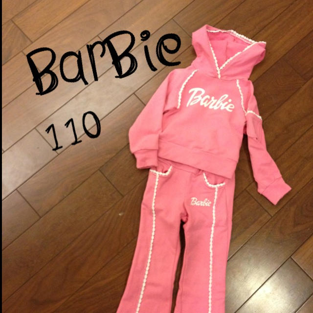 Barbie(バービー)のBarbie＊100 スエット セトア キッズ/ベビー/マタニティのキッズ服女の子用(90cm~)(その他)の商品写真