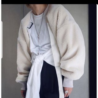 ハイク(HYKE)の◆HYKEハイク◆定価42,900円 FAUX SHEARLING BOLERO(ブルゾン)