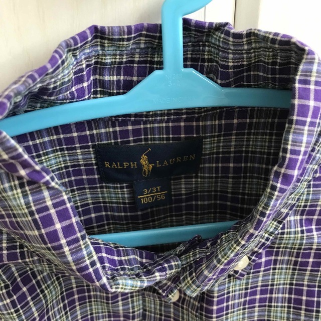 Ralph Lauren(ラルフローレン)の[Ralph Lauren] キッズ　チェックシャツ キッズ/ベビー/マタニティのキッズ服男の子用(90cm~)(ブラウス)の商品写真