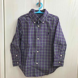 ラルフローレン(Ralph Lauren)の[Ralph Lauren] キッズ　チェックシャツ(ブラウス)