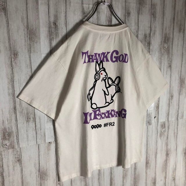 FR2 - 【ふくれな着用】FR2 × 9090 NINETY 色情兎 限定コラボ Tシャツ