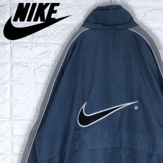 希少 90s NIKE small swoosh hooded USA製