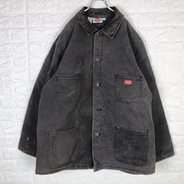 Dickies(ディッキーズ)のディッキーズ 超ゆるだぼ カバーオール ダックジャケット ブルゾン裏ブランケット メンズのジャケット/アウター(カバーオール)の商品写真