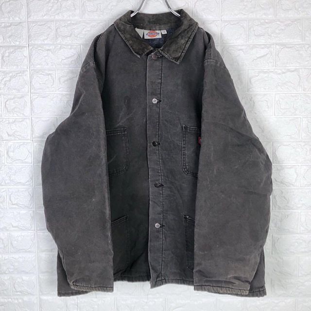 Dickies(ディッキーズ)のディッキーズ 超ゆるだぼ カバーオール ダックジャケット ブルゾン裏ブランケット メンズのジャケット/アウター(カバーオール)の商品写真