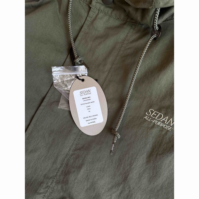 sedan all-purpose nyco hooded jacket XL メンズのトップス(パーカー)の商品写真