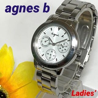 アニエスベー(agnes b.)の398 agnes b アニエスベー レディース 腕時計 電池交換済 クオーツ式(腕時計)