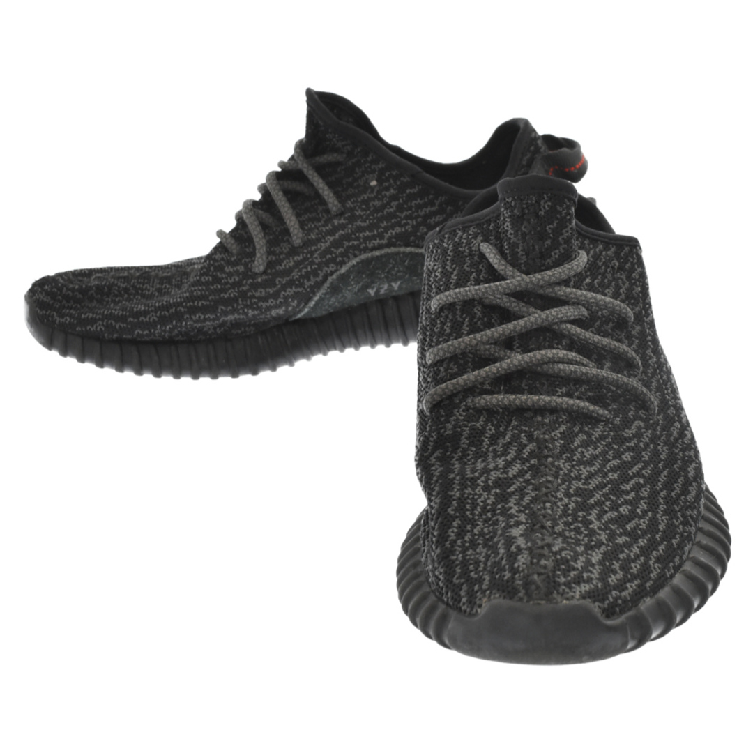 adidas アディダス YEEZY BOOST 350 PIRATE BLACK イージーブースト350 ローカットスニーカー パイレーツブラック/グレー AQ2659 US9