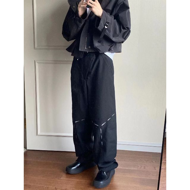 kiko kostadinov klees embroidery trouser | www.ibnuumar.sch.id