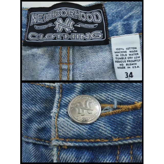 激レア】00s NEIGHBORHOOD N-HOOD デニム 3108の通販 by ラ 激レア】00s NEIGHBORHOOD N-HOOD デニム 3108の通販 by ラ