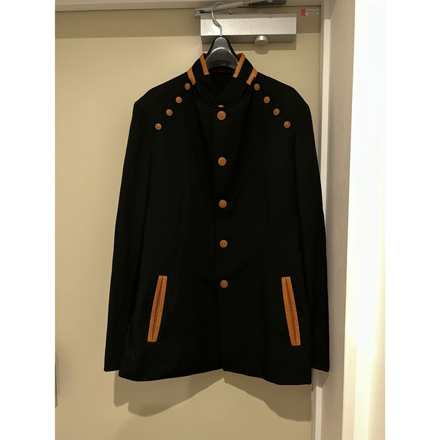 ヨウジヤマモト 15ss レザー切り替えジャケット | tspea.org