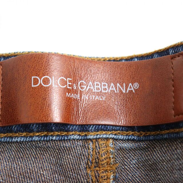 美品◇DOLCE&GABBANA ドルチェ&ガッバーナ レザーパッチ付き 16
