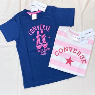 コンバース(CONVERSE)のconverse コンバース 新品 子供服 女の子 130cm まとめ売り 半袖(Tシャツ/カットソー)