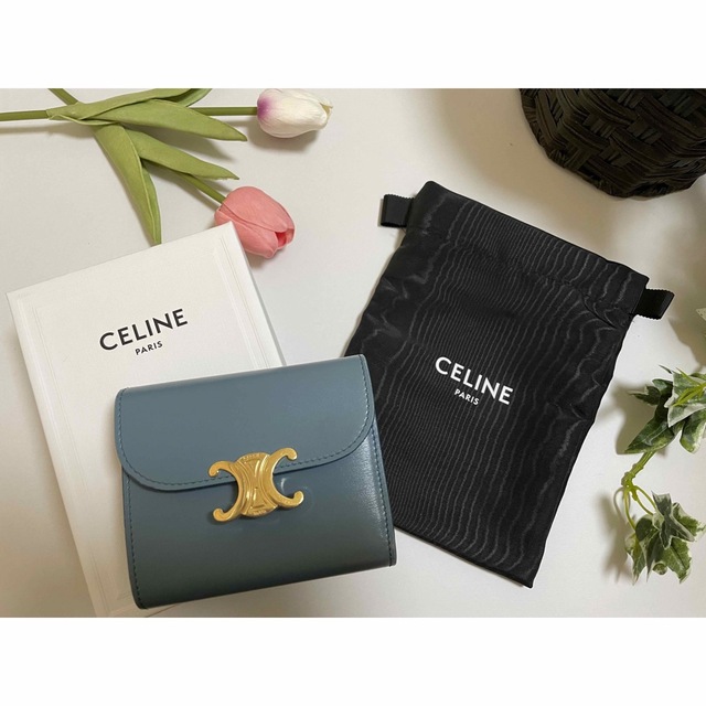 売れ筋アイテムラン CEFINE - 【美品】 セリーヌ スモールトリオンフ