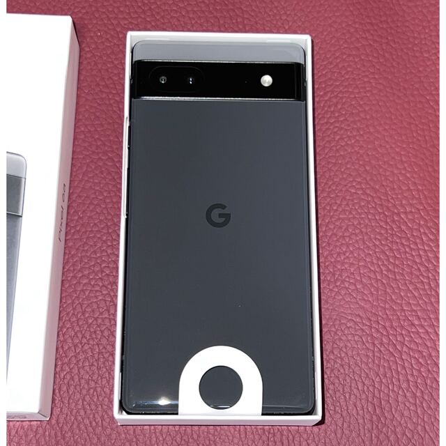 Google Pixel(グーグルピクセル)のGoogle Pixel 6a Charcoal 128GB 消しゴムマジック スマホ/家電/カメラのスマートフォン/携帯電話(スマートフォン本体)の商品写真