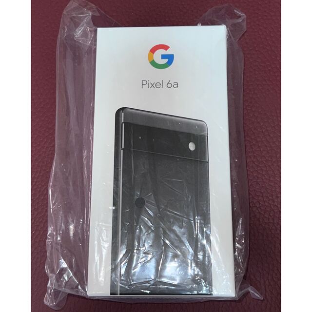 Google Pixel(グーグルピクセル)のGoogle Pixel 6a Charcoal 128GB 消しゴムマジック スマホ/家電/カメラのスマートフォン/携帯電話(スマートフォン本体)の商品写真