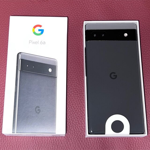 Google Pixel(グーグルピクセル)のGoogle Pixel 6a Charcoal 128GB 消しゴムマジック スマホ/家電/カメラのスマートフォン/携帯電話(スマートフォン本体)の商品写真