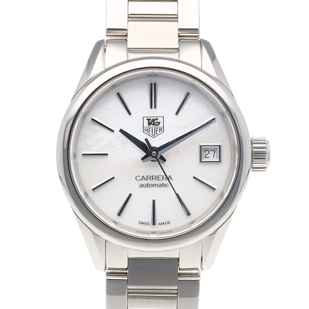 1年保証】 タグホイヤー TAG HEUER カレラ 腕時計 ホワイトシェル