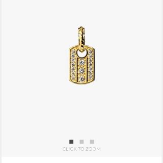 sjx DIAMOND TAG CHARM (S) お値引き対象外