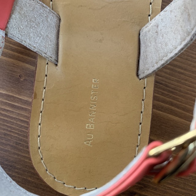 AU BANNISTER(オゥバニスター)のAU BANNISTER  レオパード ハラコ　トングサンダル レディースの靴/シューズ(サンダル)の商品写真