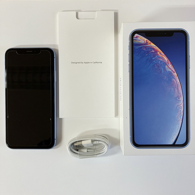 iPhone XR Blue 64 GB Softbank 2