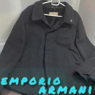 エンポリオアルマーニ(Emporio Armani)のエンポリオアルマーニ ☆ジャケット 48サイズ 黒 メンズ アウター(その他)