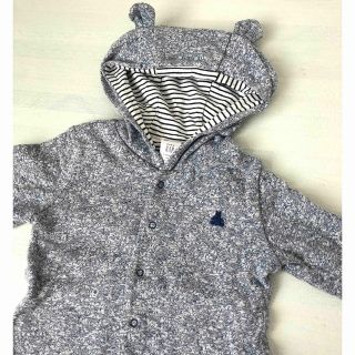 ベビーギャップ(babyGAP)のGAP ベビー　くま耳　パーカー　カーディガン　12-18m(カーディガン)