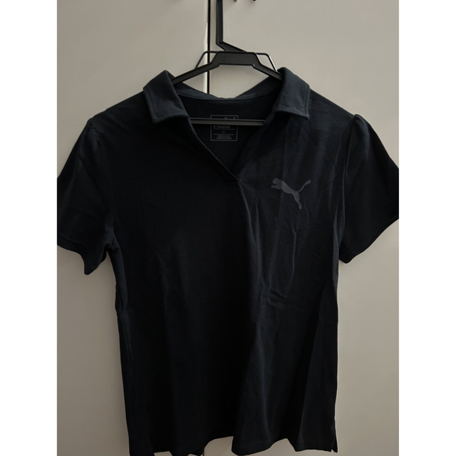 PUMA(プーマ)のPUMA レディースポロシャツ　黒　XL レディースのトップス(ポロシャツ)の商品写真