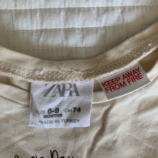 ZARA(ザラ)のZARA ベビー 長袖Tシャツ 74 キッズ/ベビー/マタニティのベビー服(~85cm)(Ｔシャツ)の商品写真