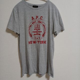 アーペーセー(A.P.C)の【即日発送】美品。A.P.C. cotton100 半袖Tシャツ(Tシャツ/カットソー(半袖/袖なし))