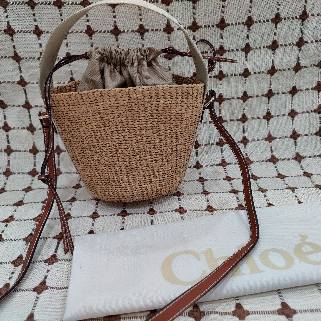 美品♡Chloe Woody スモールバスケット スペシャルオファ 52.0%OFF