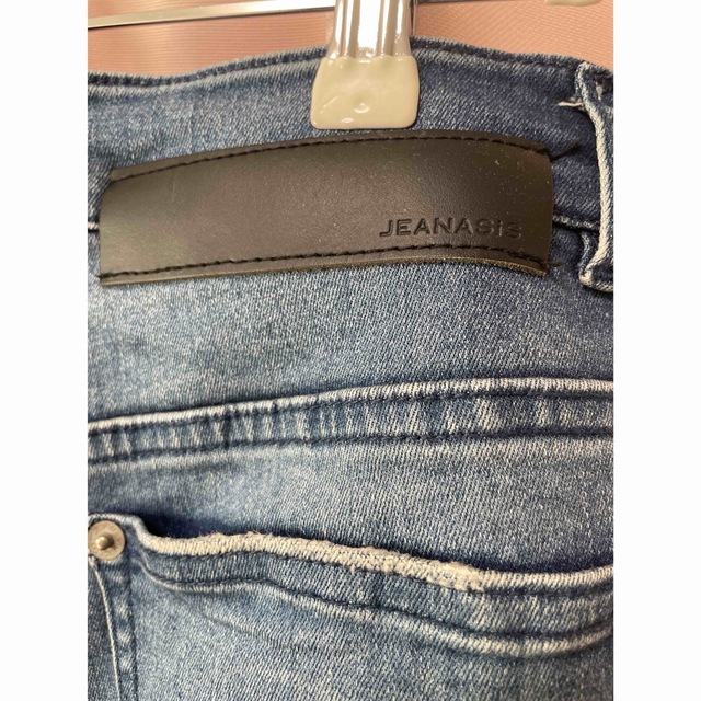 JEANASIS(ジーナシス)のJEANASIS (ジーナシス) ダメージデニム スキニー ジーン レディースのパンツ(スキニーパンツ)の商品写真