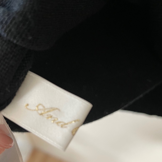 And Couture(アンドクチュール)のセーター　黒 レディースのトップス(ニット/セーター)の商品写真