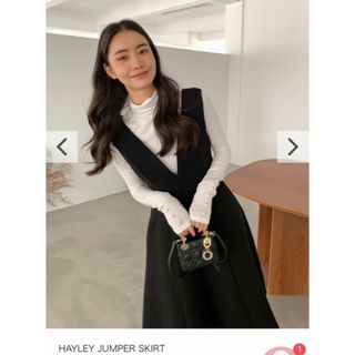 バースデーバッシュ(BIRTHDAY BASH)の20日までsale/最終値下げHAYLEY JUMPER SKIRT(ひざ丈ワンピース)