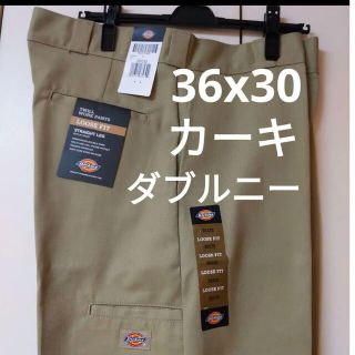 ディッキーズ(Dickies)の新品 36x30 KH ダブルニー ワークパンツ ディッキーズ カーキ(ワークパンツ/カーゴパンツ)