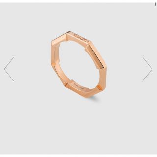 グッチ GUCCI 指輪 ミラー リング 9号 ピンクゴールド 18k-