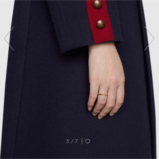 Gucci - グッチ GUCCI リング ピンクゴールド 18K PG 9号 ミラー の