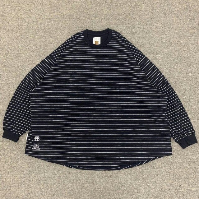 安い 激安 プチプラ 高品質 YGM×SEE SEE×S.F.C MARINE STRIPE LS TEE