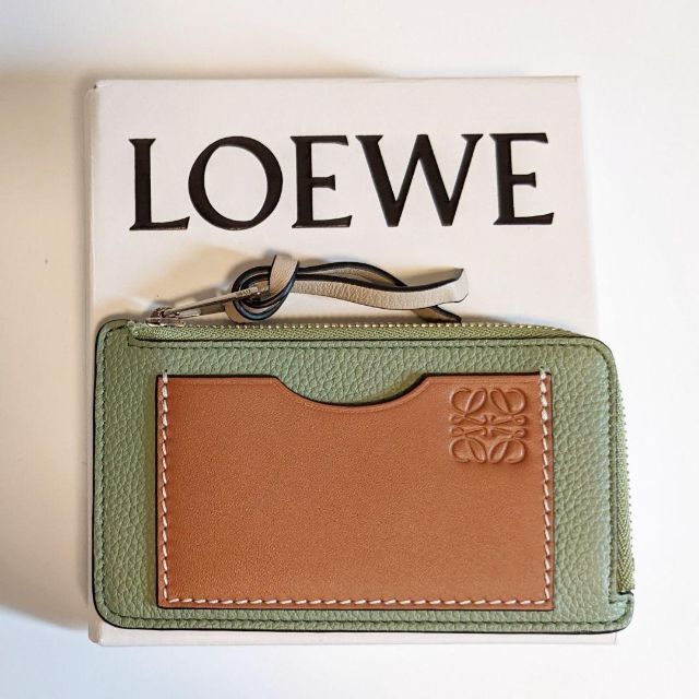 極美品 LOEWEロエベ フラグメントケース コインカードケース 優先配送