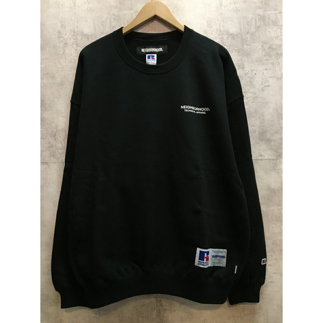 NEIGHBORHOOD × RUSSELL SWEAT SHIRT 23ss ネイバーフッド ラッセル スウェット 231XRRUN-CSM01【004】【岩】